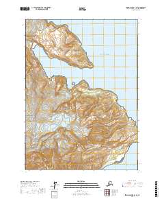USGS Topographic Map – Bering Glacier A-2 SE