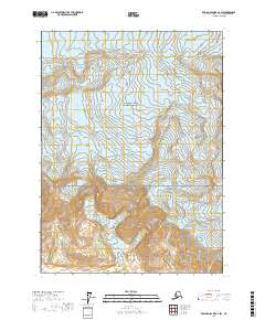 USGS Topographic Map – Bering Glacier A-2 SW