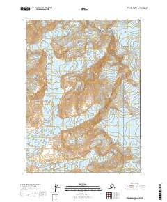 USGS Topographic Map – Bering Glacier A-3 NW