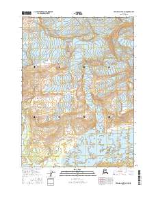 USGS Topographic Map – Bering Glacier A-4 NE