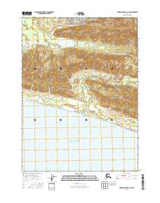 USGS Topographic Map – Bering Glacier A-4 SE