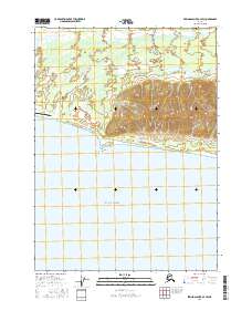 USGS Topographic Map – Bering Glacier A-4 SW