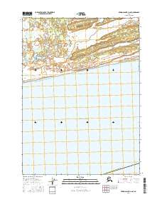 2016 Map of Bering Glacier A-6 SE, 2016 Print