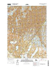 USGS Topographic Map – Bering Glacier A-8 NE