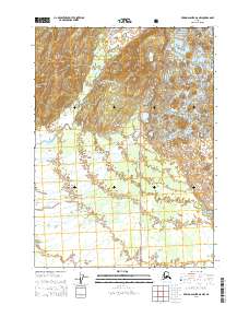 USGS Topographic Map – Bering Glacier A-8 NW