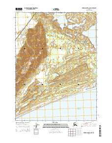 USGS Topographic Map – Bering Glacier A-8 SE