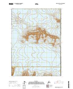 USGS Topographic Map – Bering Glacier B-1 NE