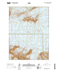 USGS Topographic Map – Bering Glacier B-1 NW