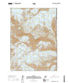 USGS Topographic Map – Bering Glacier B-1 SE