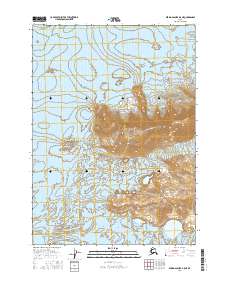 2016 Map of Bering Glacier B-5 NE, 2016 Print
