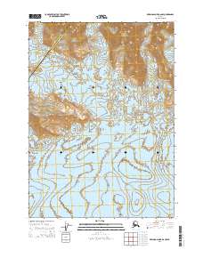 USGS Topographic Map – Bering Glacier B-6 NW