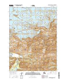 USGS Topographic Map – Bering Glacier B-6 SE