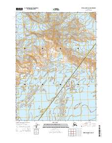 USGS Topographic Map – Bering Glacier B-7 NE