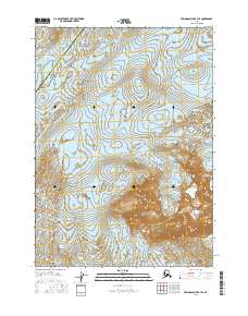 2016 Map of Bering Glacier B-7 SE, 2016 Print
