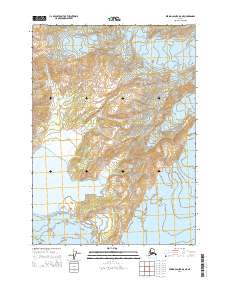 USGS Topographic Map – Bering Glacier B-8 NE