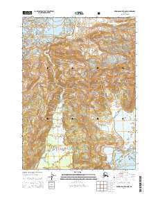 USGS Topographic Map – Bering Glacier B-8 NW