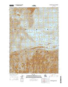 USGS Topographic Map – Bering Glacier B-8 SE