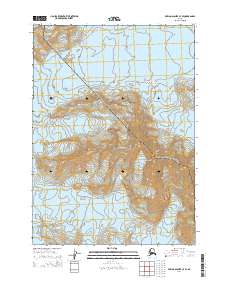 USGS Topographic Map – Bering Glacier C-7 SE