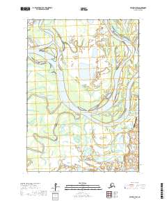 USGS Topographic Map – Bethel D-7 SW