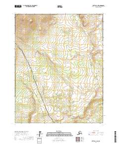 2017 Map of Bettles A-1 NE, 2017 Print