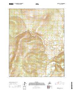 2017 Map of Bettles A-1 SW, 2017 Print