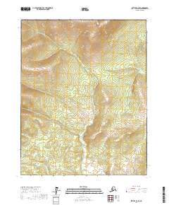 2017 Map of Bettles A-2 SE, 2017 Print