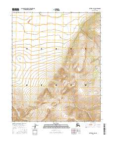 2016 Map of Bettles A-4 SE, 2016 Print