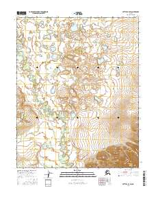 2016 Map of Bettles A-4 SW, 2016 Print