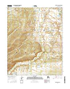 2016 Map of Bettles A-5 SE, 2016 Print