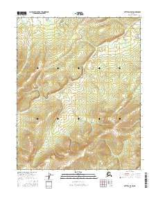 2016 Map of Bettles A-5 SW, 2016 Print