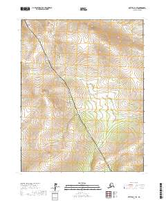 2017 Map of Bettles B-1 SW, 2017 Print