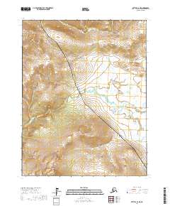 USGS Topographic Map – Bettles B-2 NE