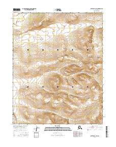 2016 Map of Bettles B-3 NE, 2016 Print