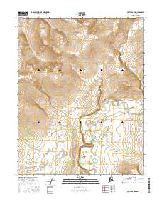 2016 Map of Bettles B-3 SE, 2016 Print