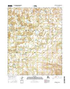 2016 Map of Bettles B-4 NE, 2016 Print