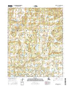 2016 Map of Bettles B-4 NW, 2016 Print