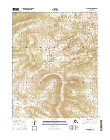 2016 Map of Bettles B-6 NE, 2016 Print