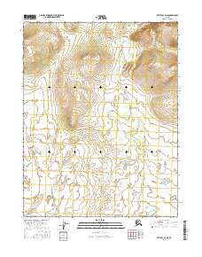 2016 Map of Bettles C-3 NE, 2016 Print