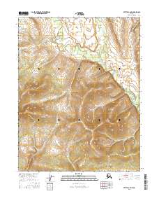 USGS Topographic Map – Bettles C-5 NW