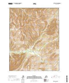 2017 Map of Bettles D-1 NE, 2017 Print