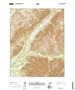 USGS Topographic Map – Bettles D-1 NW