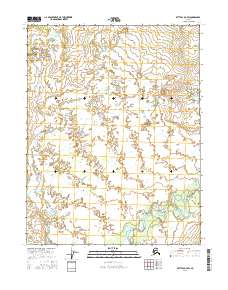 2016 Map of Bettles D-3 SW, 2016 Print