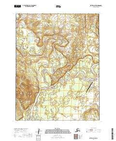 USGS Topographic Map – Bettles D-4 NE