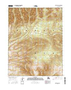 2016 Map of Bettles D-5 SE, 2016 Print