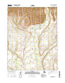 2016 Map of Bettles D-5 SW, 2016 Print