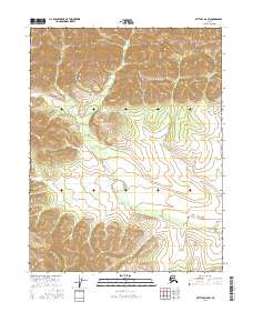 2016 Map of Bettles D-6 SW, 2016 Print