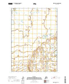 2019 Map of Bristol Bay A-1 NE, 2019 Print
