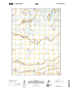 2019 Map of Bristol Bay A-1 NW, 2019 Print