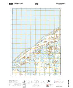 2019 Map of Bristol Bay B-1 SW, 2019 Print
