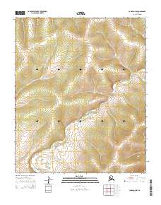 2014 Map of Candle A-3 NW, 2014 Print